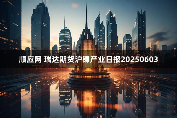 顺应网 瑞达期货沪镍产业日报20250603