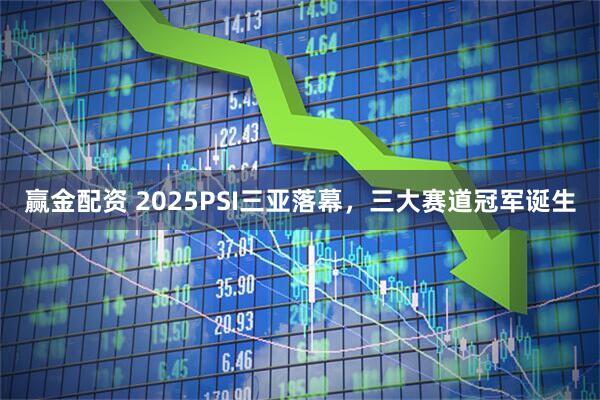 赢金配资 2025PSI三亚落幕，三大赛道冠军诞生